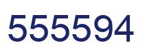 Número 555594 imagen azul