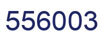 Número 556003 imagen azul