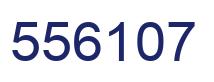 Número 556107 imagen azul