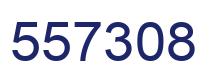 Number 557308 blue image