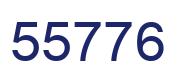 Número 55776 imagen azul
