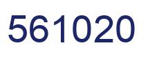 Número 561020 imagen azul