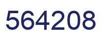 Número 564208 imagen azul