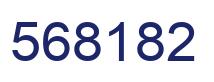 Number 568182 blue image