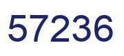 Número 57236 imagen azul