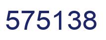 Número 575138 imagen azul