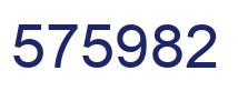 Número 575982 imagen azul