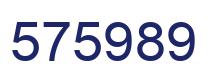 Número 575989 imagen azul