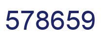 Número 578659 imagen azul