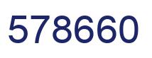 Número 578660 imagen azul