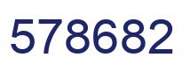Número 578682 imagen azul