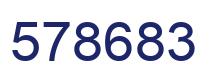 Número 578683 imagen azul