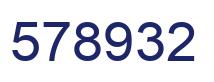 Número 578932 imagen azul