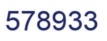 Número 578933 imagen azul