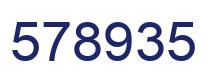 Número 578935 imagen azul