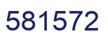 Número 581572 imagen azul