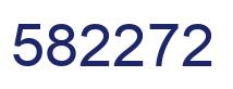 Number 582272 blue image