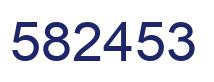 Número 582453 imagen azul
