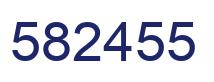 Número 582455 imagen azul