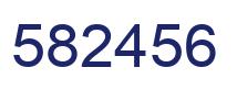 Número 582456 imagen azul