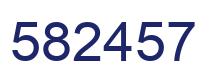 Número 582457 imagen azul