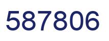 Número 587806 imagen azul