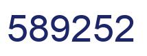 Number 589252 blue image