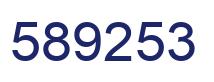 Número 589253 imagen azul