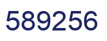 Número 589256 imagen azul
