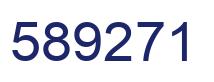 Number 589271 blue image