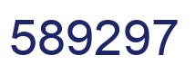Number 589297 blue image