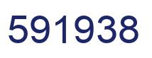 Number 591938 blue image