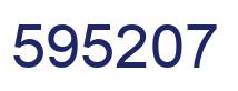 Número 595207 imagen azul