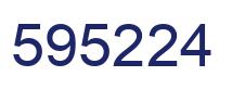 Número 595224 imagen azul