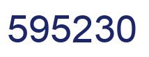 Número 595230 imagen azul