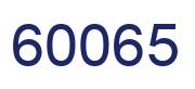 Número 60065 imagen azul