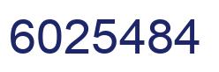 Número 6025484 imagen azul