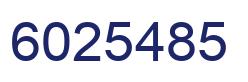 Número 6025485 imagen azul