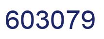 Número 603079 imagen azul