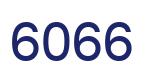 Number 6066 blue image