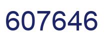 Número 607646 imagen azul