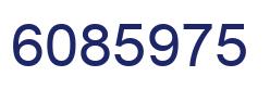 Number 6085975 blue image