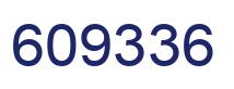 Number 609336 blue image