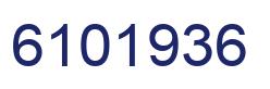 Number 6101936 blue image