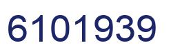 Number 6101939 blue image