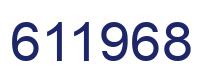 Número 611968 imagen azul