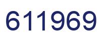 Número 611969 imagen azul