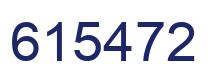Número 615472 imagen azul