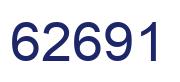 Número 62691 imagen azul