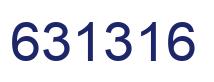 Número 631316 imagen azul